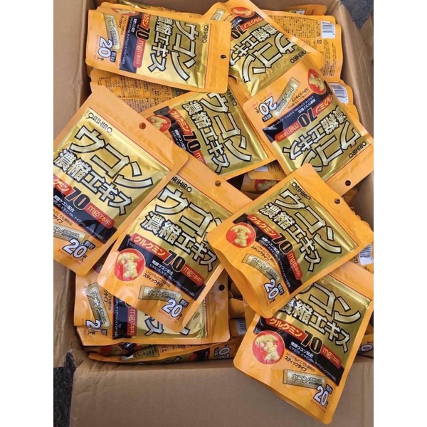 Tinh bột nghệ giải rượu Orihiro Nhật Bản