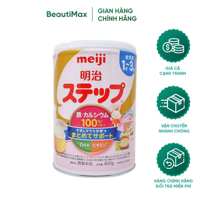 Sữa Meiji cho bé từ 1-3 tuổi nội địa Healthycare BeautiMax