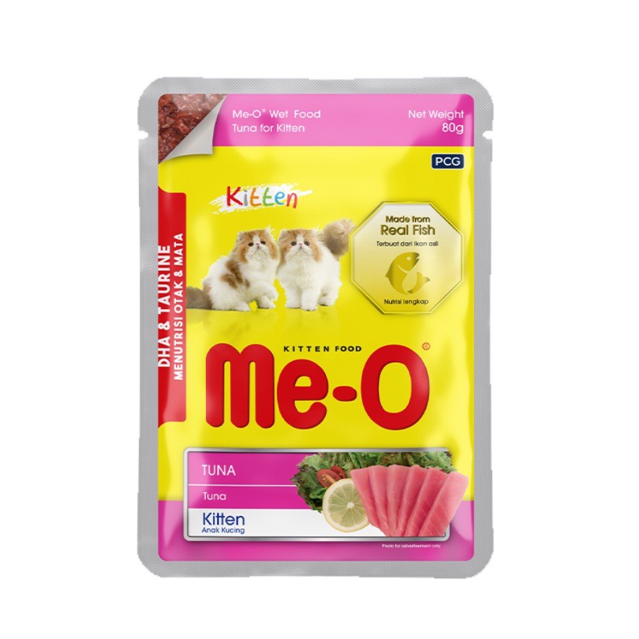 Pate cho mèo ME-O 80g nhiều vị phong phú bổ dưỡng kích thích vị giác cho mèo lớn mèo con