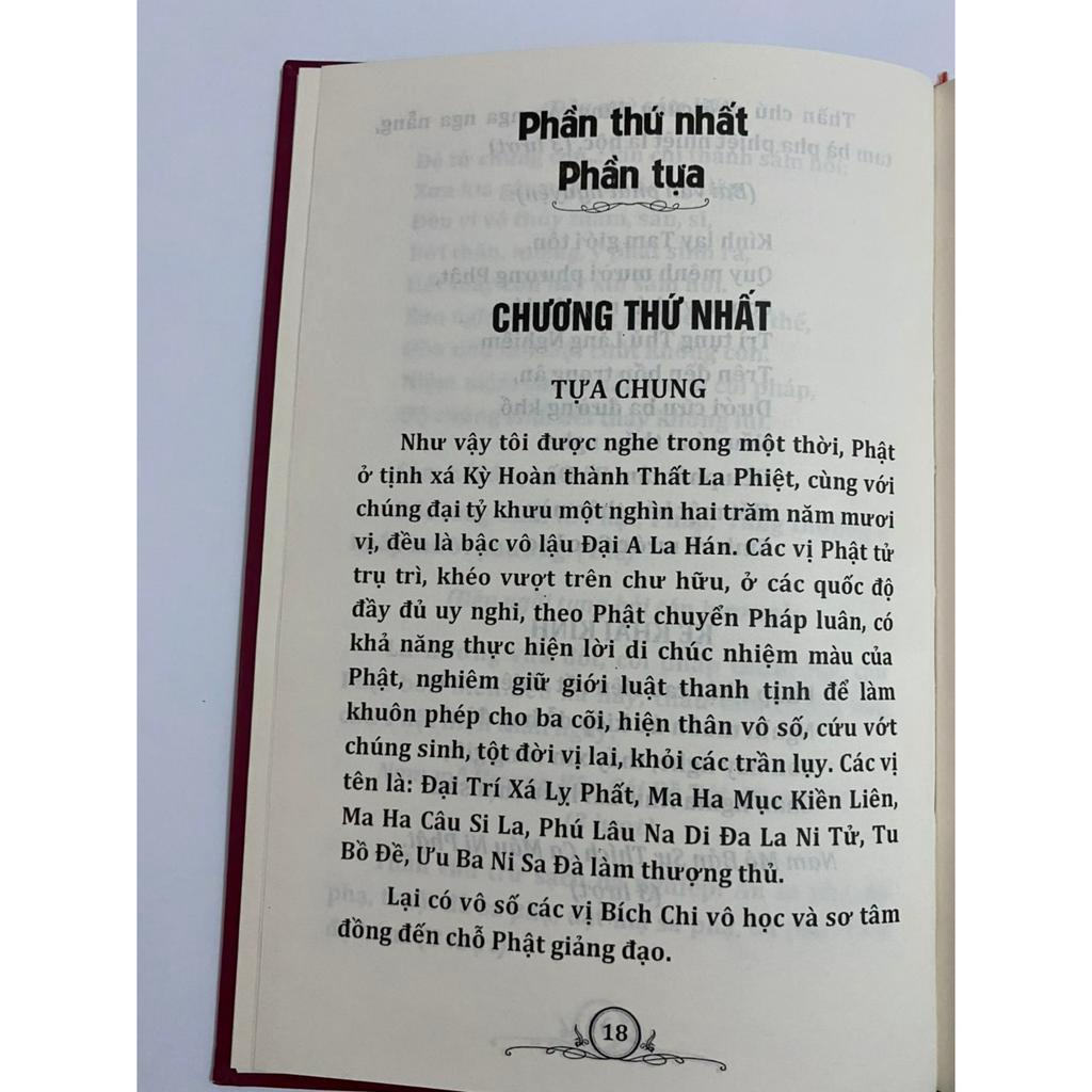 Sách - Kinh Thủ Lăng Nghiêm ( Bìa cứng)