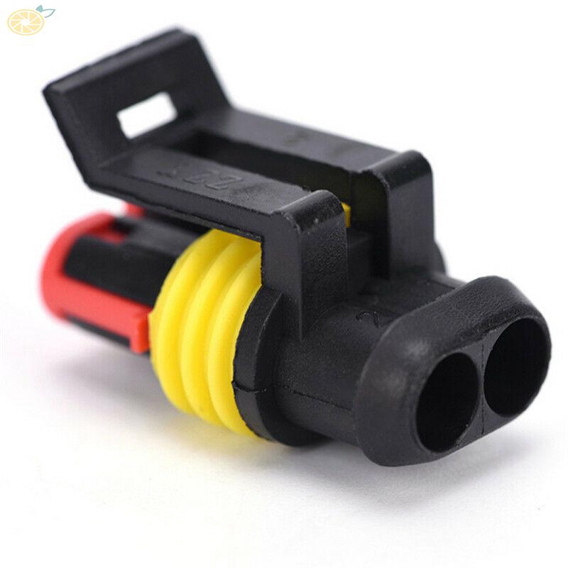 Đầu nối dây điện AWG đầu cắm và lỗ cắm 10A2 không thấm nước cho xe tay ga/xe ô tô/xe tải