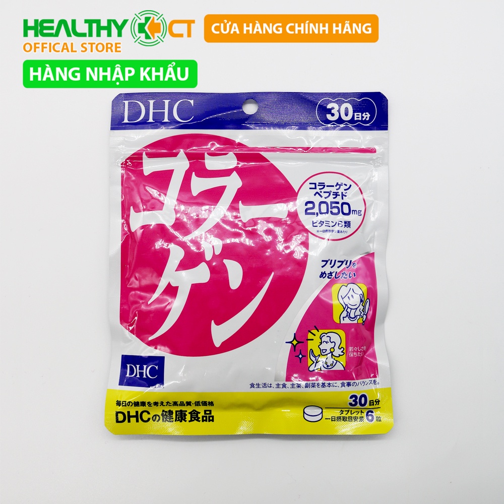 Viên Uống DHC Collagen Nhật Bản Gói 30/90 Ngày (Nhập Khẩu)