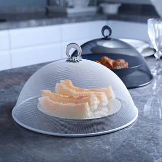 2 chụp lồng bàn bằng kim loại