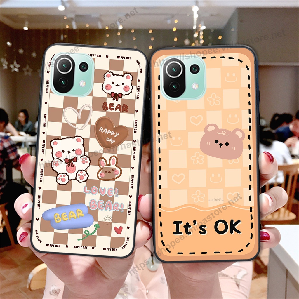 Ốp lưng Xiaomi Mi 11 / Mi 11 Lite 5g / Mi 11 Lite 5g NE trái tim cute siêu đẹp giá rẻ