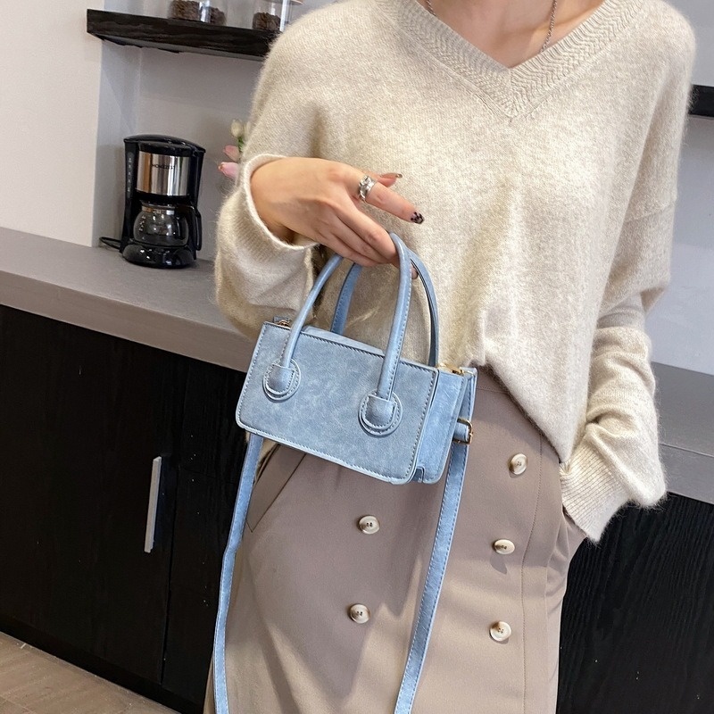 Túi Xách Đeo Vai Màu Trơn NB00425 Thời Trang Mùa Thu 2022