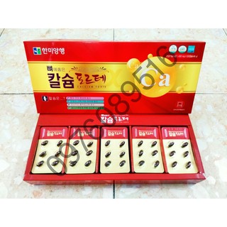 Viên canxi hanmi hàn quốc, hộp đỏ 120 viên* 400gr