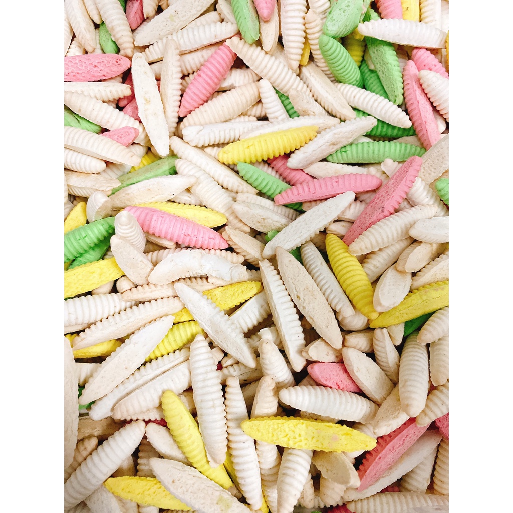 500g Bánh Đuông Bơ Sữa Mix Vị, món ăn tuổi thơ giòn ngon, Mami food