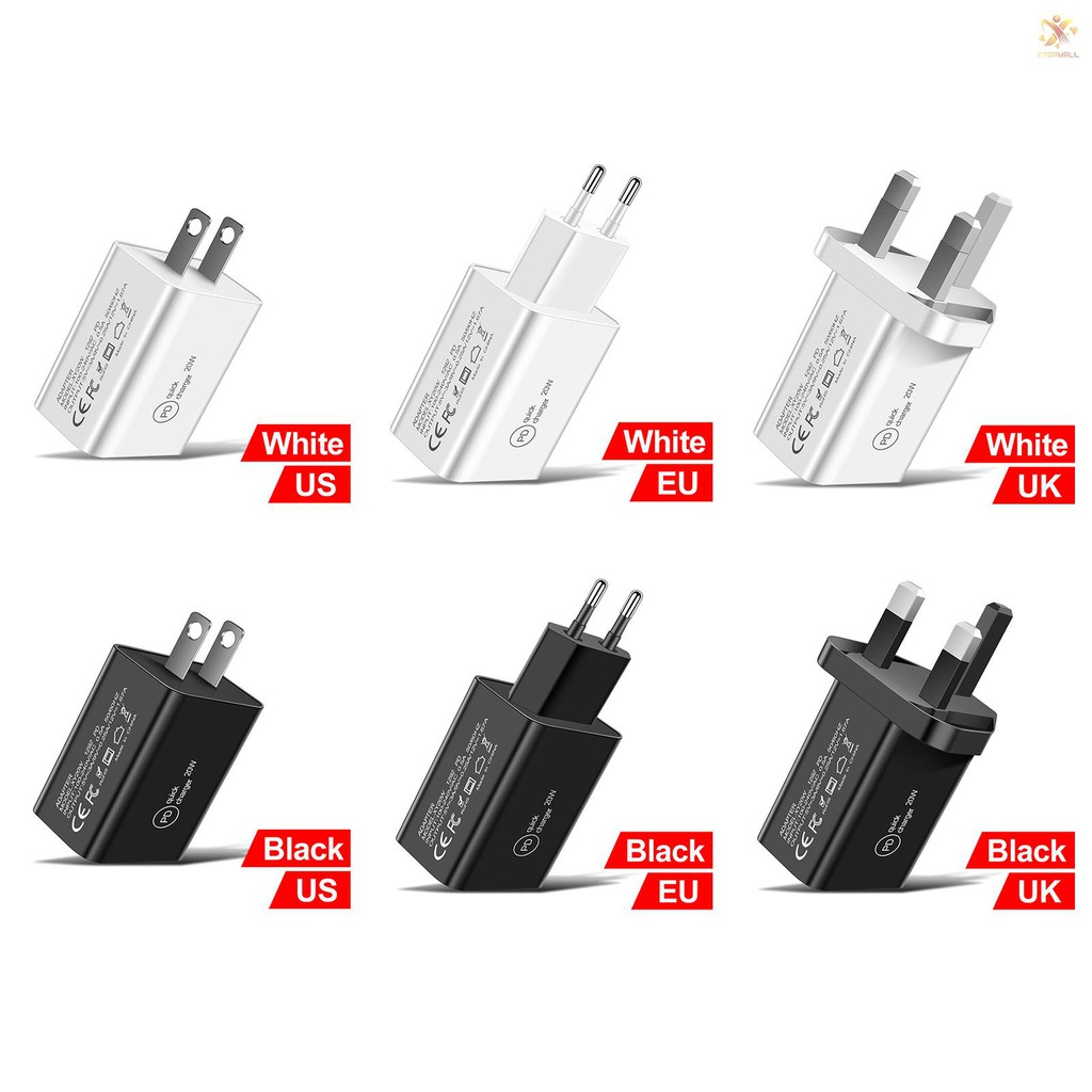 Bộ Sạc Nhanh 20w Pd Cho Điện Thoại Iphone