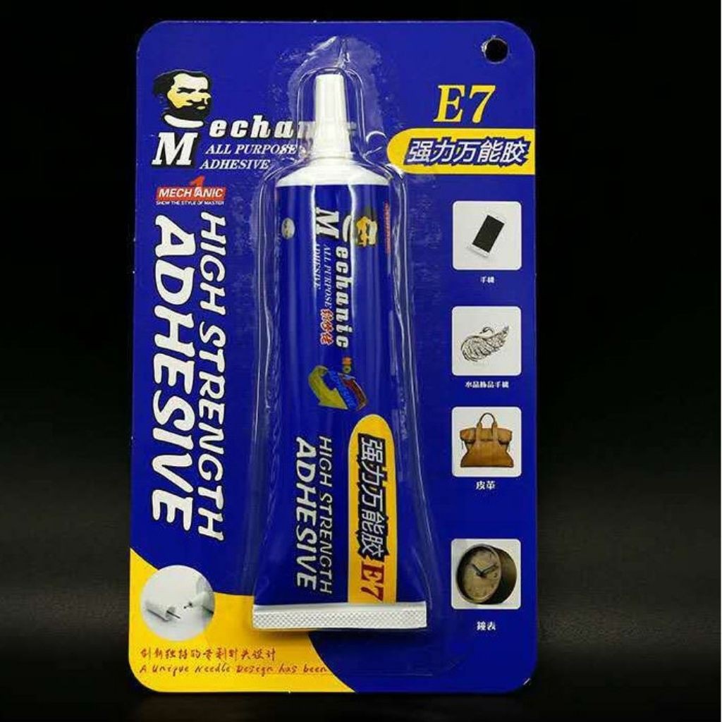 Keo dán Đa Năng,Keo Dán E7 Chính Hãng Hiêu Mechanic Dung Tích 50ML Trong Suốt Có Độ Bám Dính Cực Cao