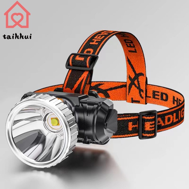 Đèn Pin Đeo Đầu 4 Mức Độ Led Mini Có Thể Sạc Lại Dùng Cho Các Hoạt Động Ngoài Trời