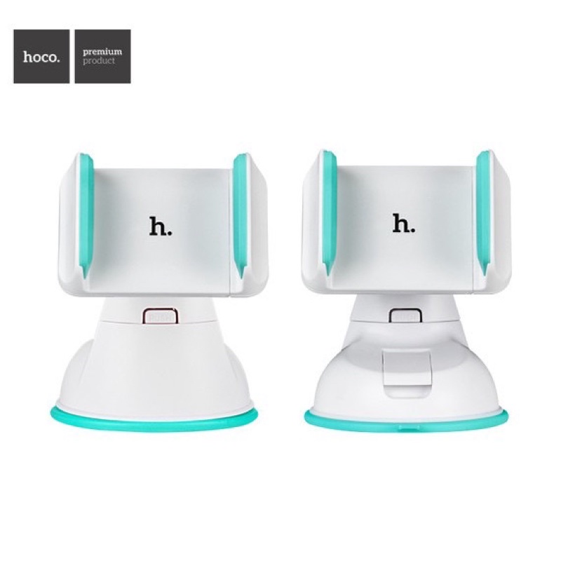 Giá Đỡ Điện Thoại Trên ô tô Hoco CA5. Kẹp Điện Thoại Trên Xe Hơi Xoay 360 Độ Đế Hít Chân Không Chắc Chắn Chính Hãng