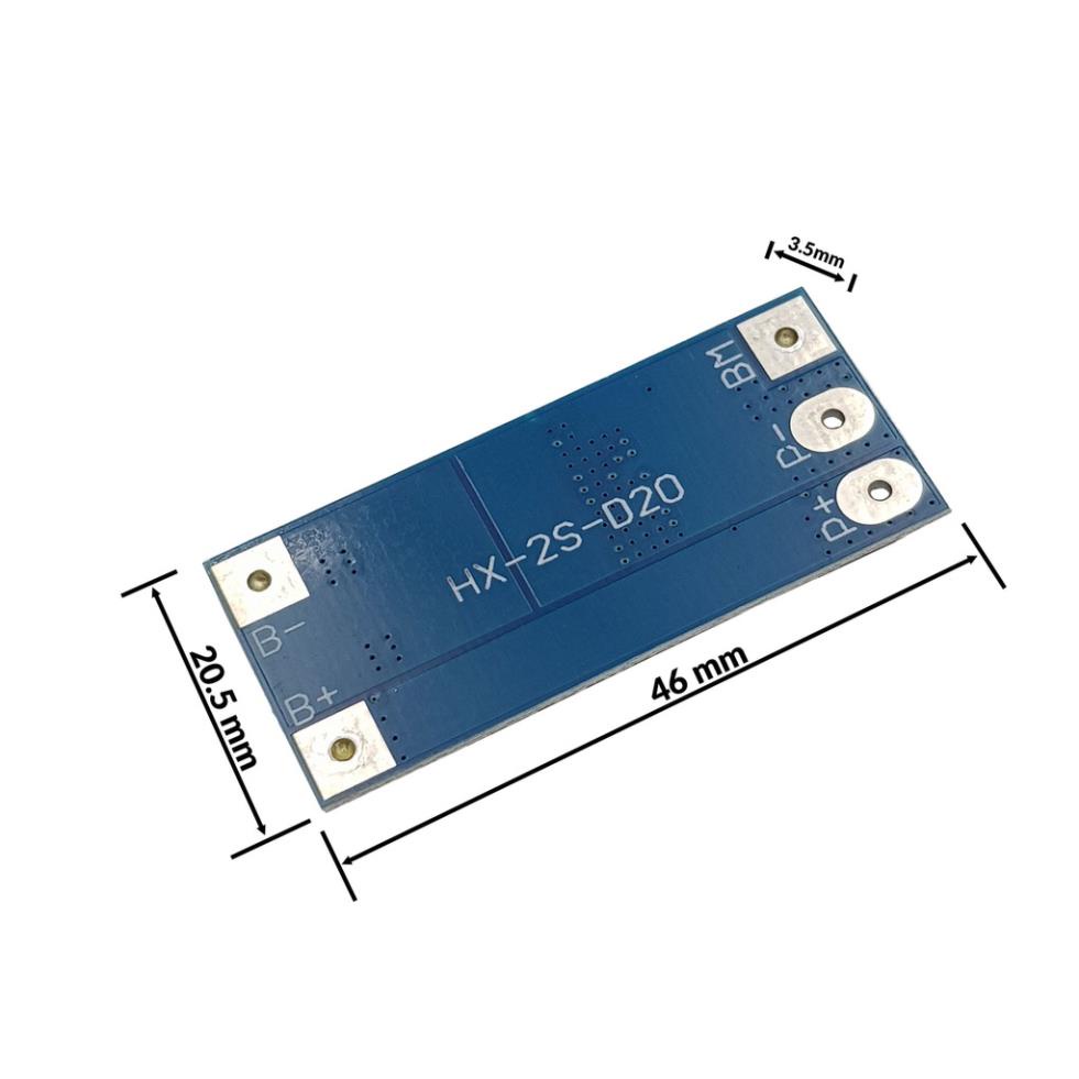 Mạch sạc và bảo vệ pin 2S 20A