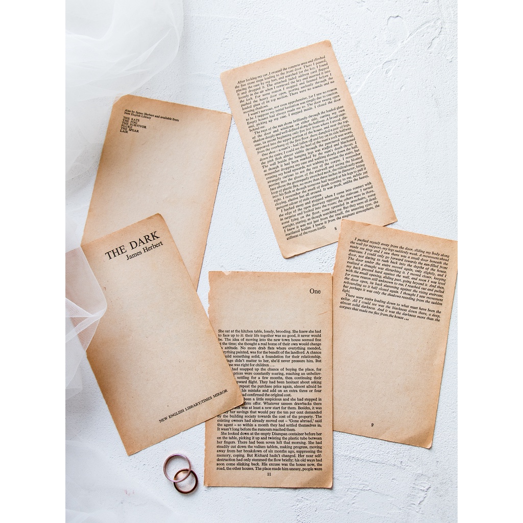 Giấy trang trí phong cách vintage thiết kế cũ dùng làm phụ kiện chụp ảnh