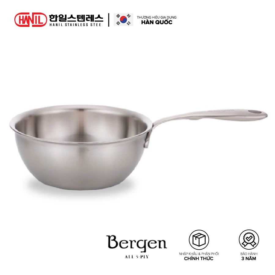 Chảo đáy sâu 5 lớp liền đáy Bergen 20cm