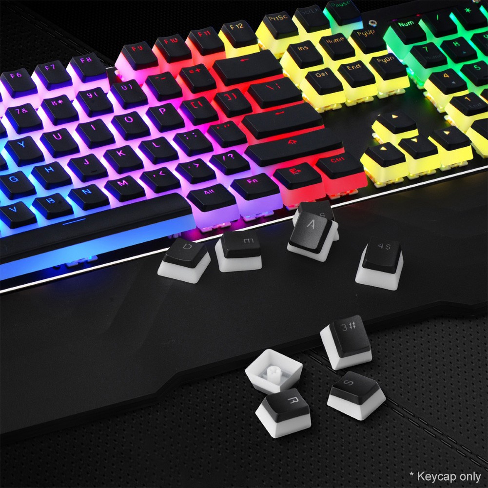 Set 108 Phím Thay Thế Pbt Rgb Cho Bàn Phím Cơ