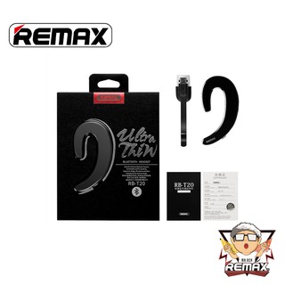 Tai nghe bluetooth dẹt siêu mỏng remax rb - t20 - bảo hành 6 tháng