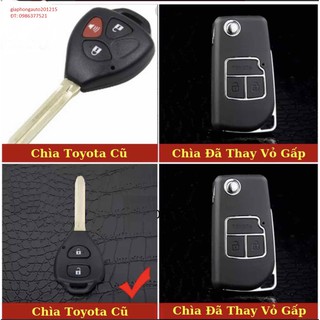 Vỏ Độ chìa khóa Gập xe Toyota