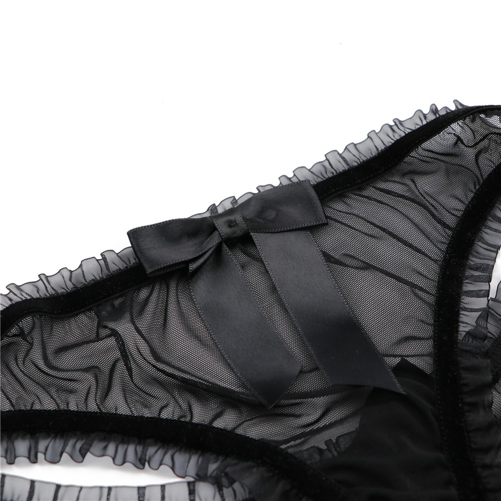 Quần Lót Varsbaby N102 Xuyên Thấu Phối Nơ Gợi Cảm Độc Đáo Cho Nữ