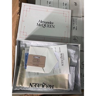 giày mc queen gót xanh 1:1 ( full box + freeship )