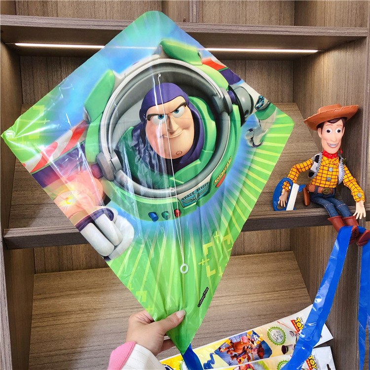 Diều Họa Tiết Hoạt Hình Buzz Lightyear Kiểu Nhật Bản Dễ Thương Cho Bé