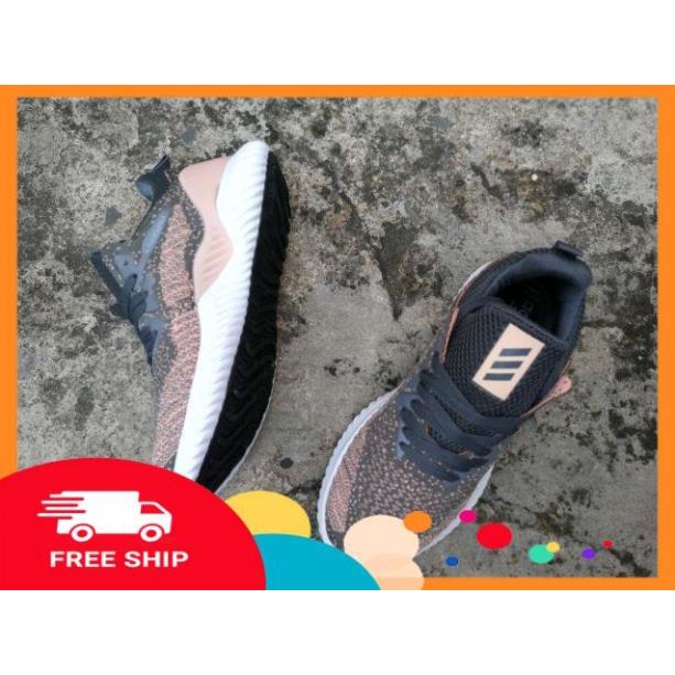 [Chất lượng số 1] [Fullbox, hình thật] Giầy thể thao Alphabounce kem hồng nữ( freeship) | BigBuy360 - bigbuy360.vn