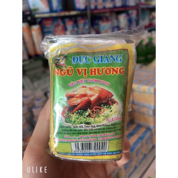 10 gói Ngũ Vị Hương Đức Giang