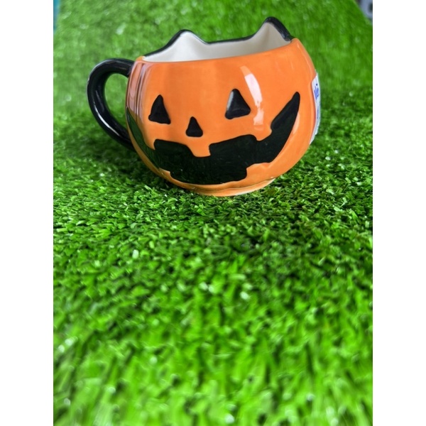 5VIT LY CỐC SỨ SIÊU RẺ HALOWEEN MẮT ĐEN