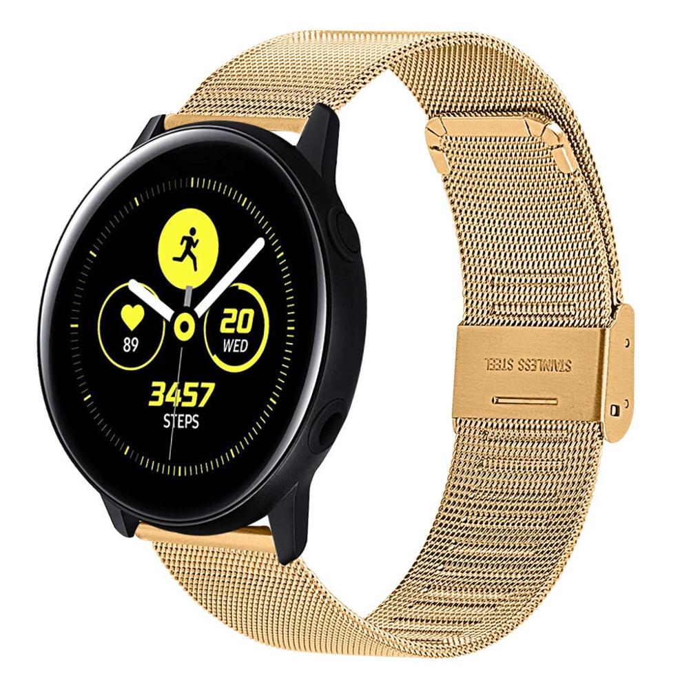 Dây đeo đồng hồ thông minh milanese 20mm thích hợp cho Samsung Galaxy Watch 3 41mm/ Active 2/ Gear S2/ Galaxy 42mm