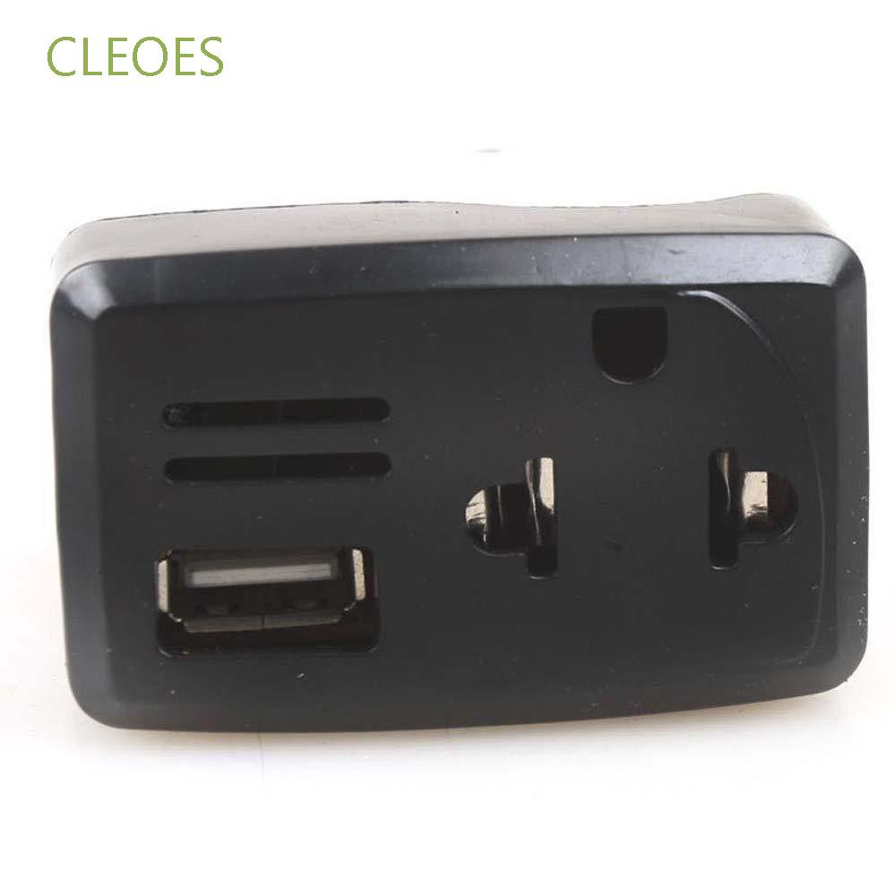 CLEOES for Mobile Phone Adapter Car Mobile Converter Converter Auto Charger Inverter 220V Phone Vehicle Converters Mobile with USB Car Power/Multicolor