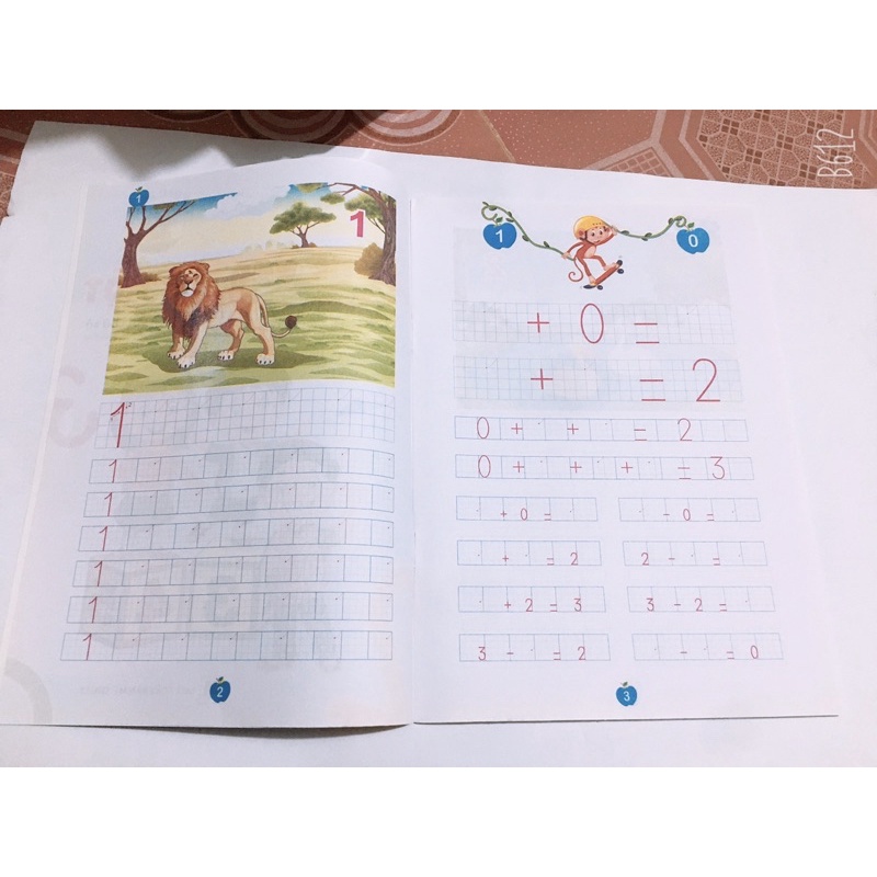 Vở Bé Làm Quen Với Chữ Số Chuẩn bị cho bé vào lớp 1