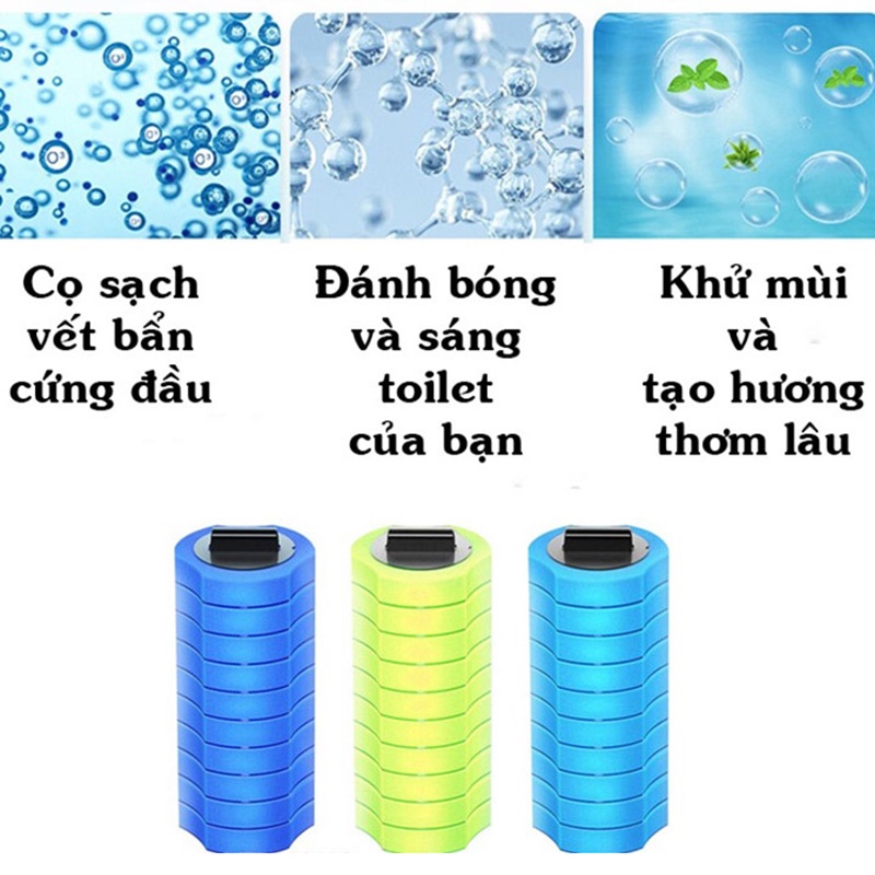 10 Đầu Cọ Diệt Khuẩn Dùng 1 Lần Thay Thế Cho Bộ Cọ Bồn Cầu Toilet