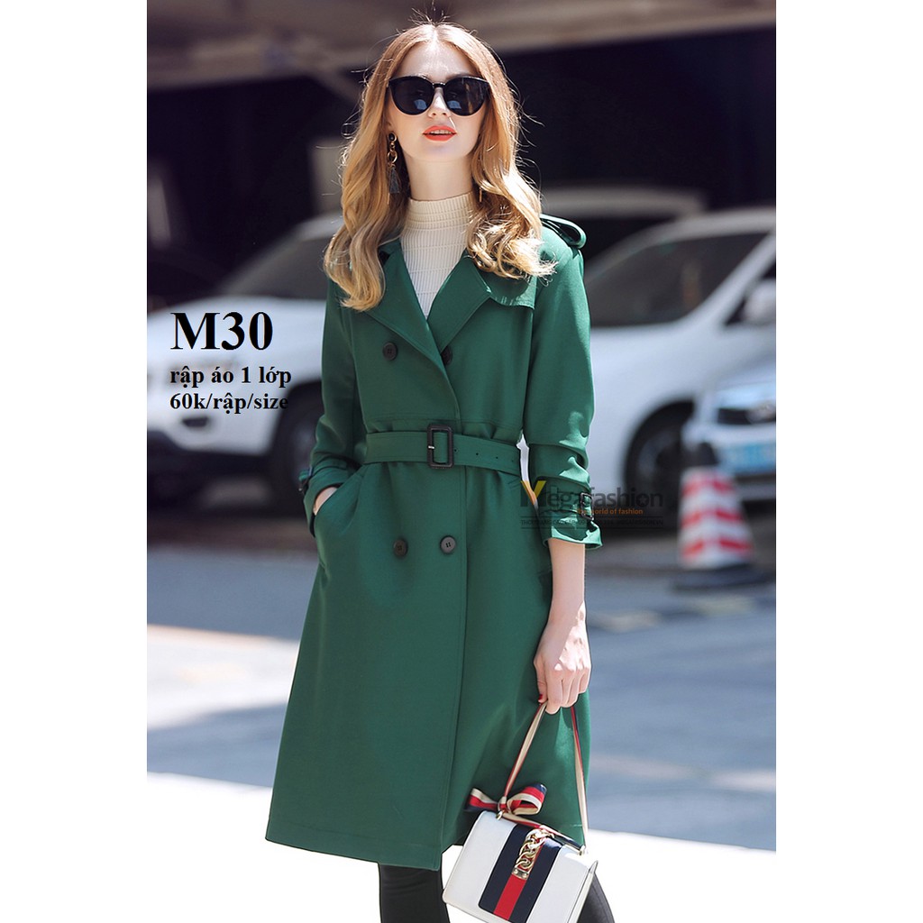 RẬP GIẤY ÁO DẠ M30 (KHÔNG PHẢI BÁN ÁO)