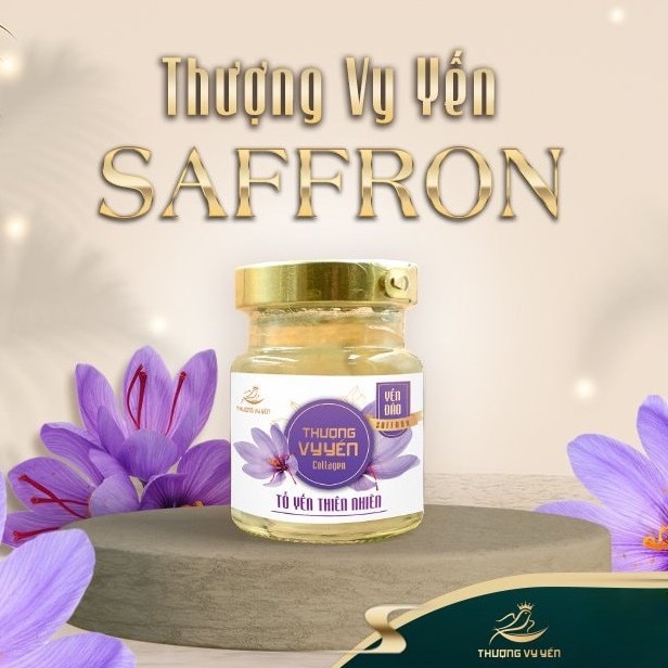 Tổ Yến Chưng Sẵn CICI THƯỢNG ĐỈNH YẾN Thượng Vy Yến Saffron Bồi Bổ Sức Khỏe, Ngăn Ngừa Lão Hóa Hộp 3 Hũ x 70ml