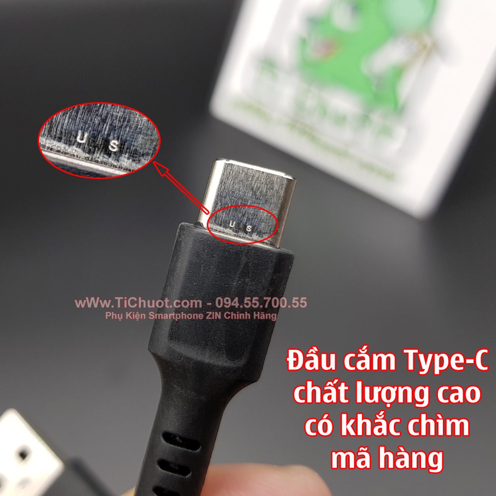 [Mã 2404EL10K giảm 10K đơn 20K] [Loại Tốt] Cáp Dây Dù Ngắn 27cm Type-C Chống Gãy