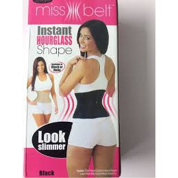 Miss belt Gen nịt bụng giấu ngấn mỡ thần kỳ thon eo quyến rũ chỉ trong 3 giây