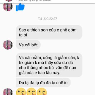 [mini]Son gấc lì Gile handmade