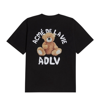 ADLV Áo Thun Ngắn Tay Unisex In Hình Gấu Teddy
