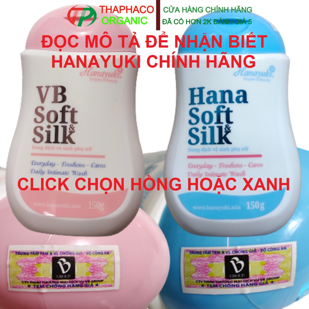 Hana Soft Silk Loại Chai 150gr Date 2024 Chính Hãng - Dung Dịch Vệ Sinh Phụ Nữ Hanayuki - Dung Dịch Vệ Sinh Hanayuki