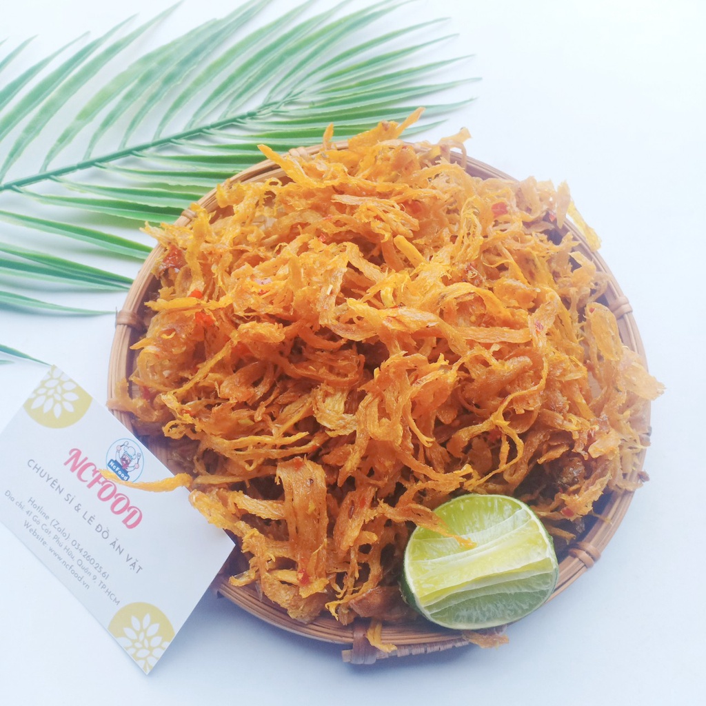 500gr Khô Mực Xé Sợi Cay Bình Định Loại Ngon (NCFOOD)