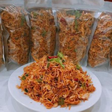 1kg khô gà lá chanh xé cay | BigBuy360 - bigbuy360.vn