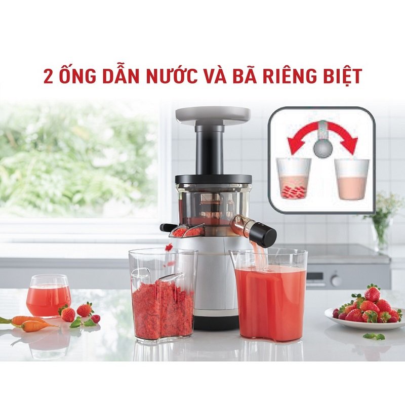 Máy Ép Trái Cây Tốc Độ Chậm Tefal ZC420E38