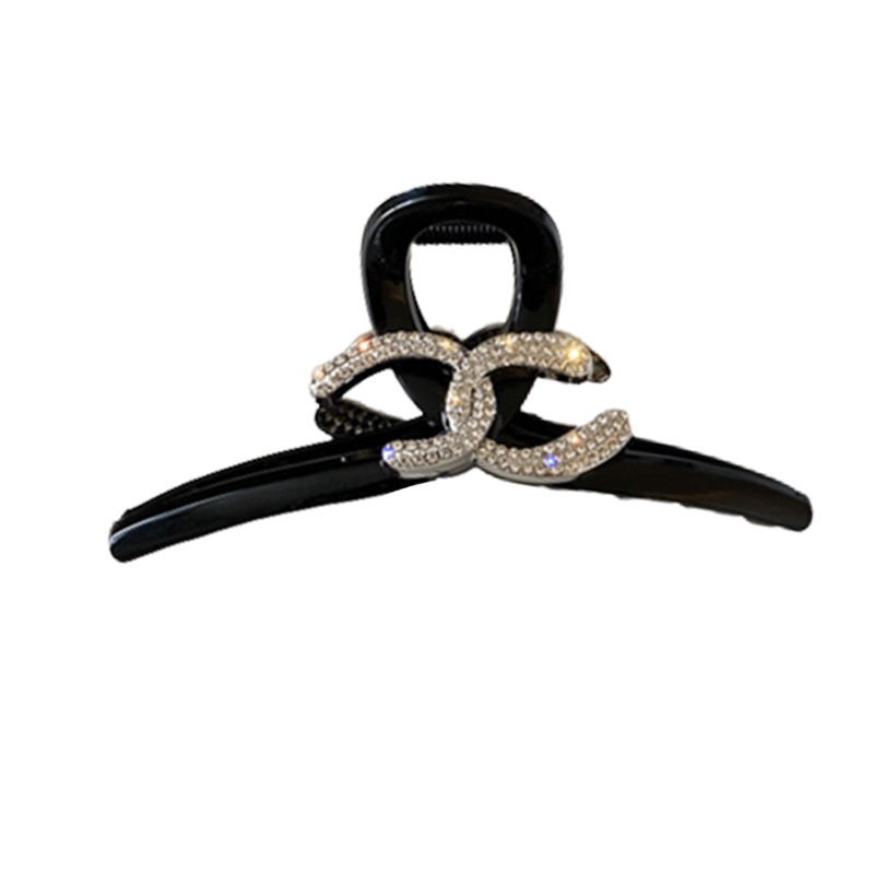 Kẹp Tóc Hình Cá Mập Đính Kim Cương Giả Thời Trang 2022