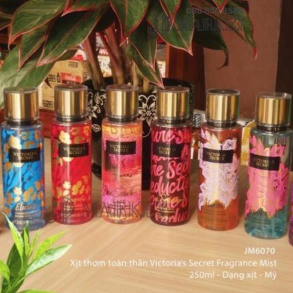 [HÀNG HOT] THƠM TOÀN THÂN VICTORIA’S SECRET FRAGRANCE MIST LOVE SPELL 250ML giao mùi ngẫu nhiên