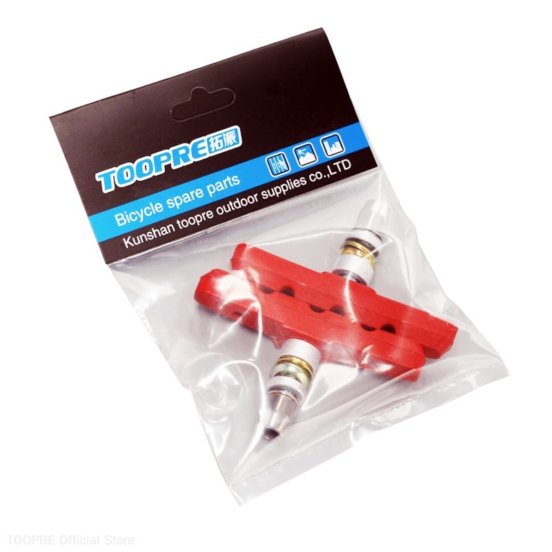 Đệm má phanh V cao su TOOPRE chống mòn không gây tiếng ồn cho xe đạp leo núi