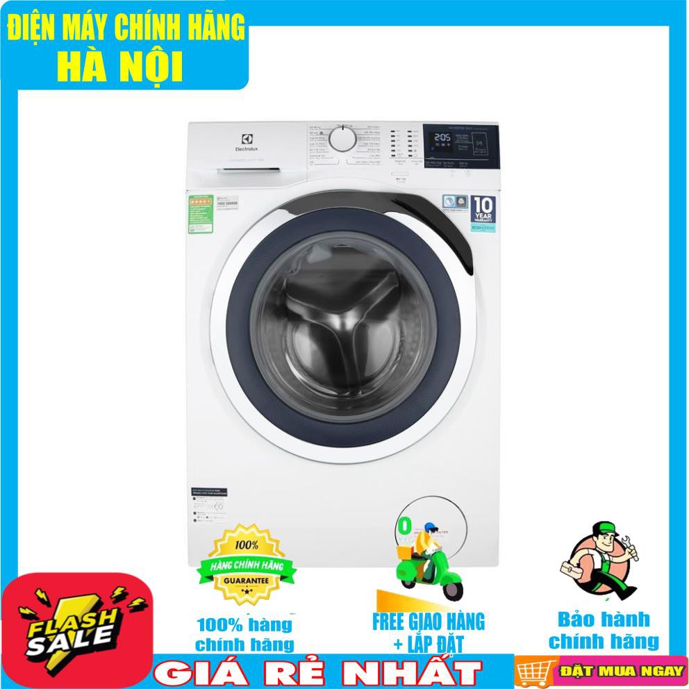 Máy giặt Electrolux 10kg màu trắng EWF1024BDWA