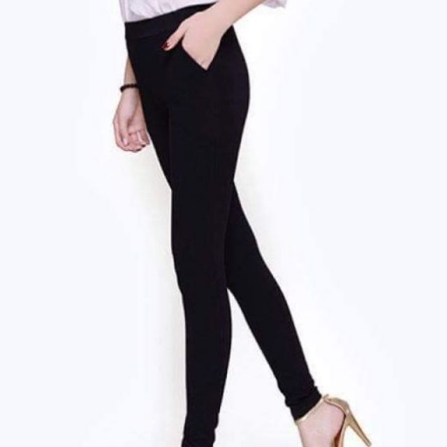 Lẻ = Sỉ combo 2 Quần legging làm thon gọn đôi chân chất dày đẹp. Quần 4 túi