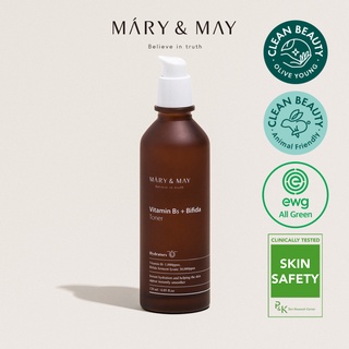 Nước Cân Bằng Phục Hồi, Dưỡng Ẩm Mary&May Vitamine B5 + Bifida Toner 120ml