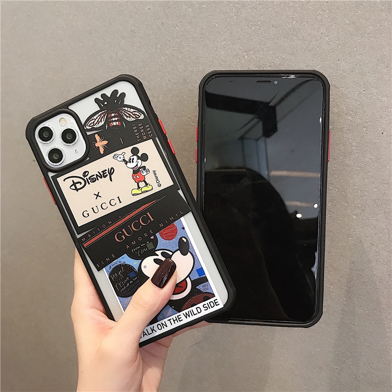 Ốp Điện Thoại Silicon In Hình Mickey Minnie Cho iPhone 11 PRO MAX 6 6s 7 8 plus XS MAX XR SE 2020 | BigBuy360 - bigbuy360.vn