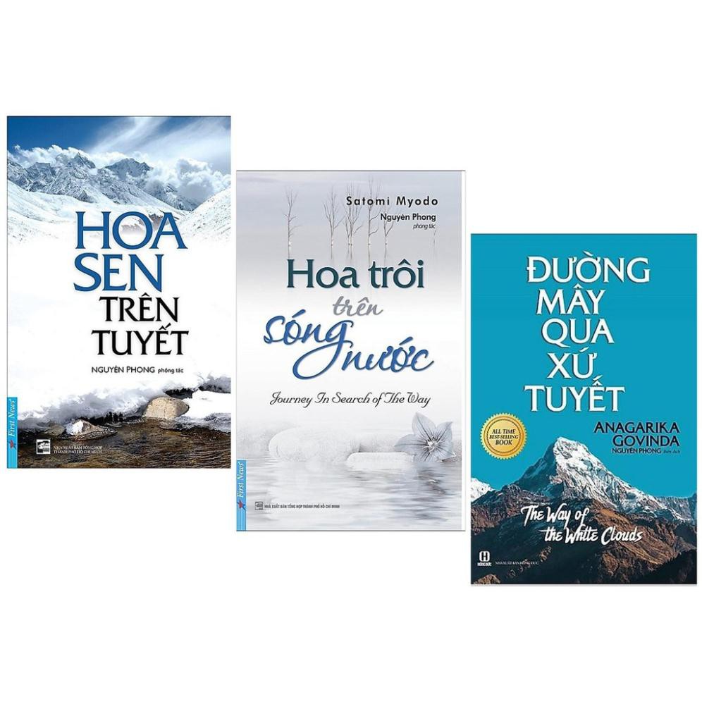 Sách First News - Combo Hoa Sen Trên Tuyết + Đường Mây Qua Xứ Tuyết +Hoa Trôi Trên Sóng Nước