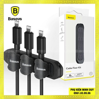Bộ dụng cụ cố định dây cáp Baseus Kaka Fixer Kit (kèm 15 dây xé dán Velcro)